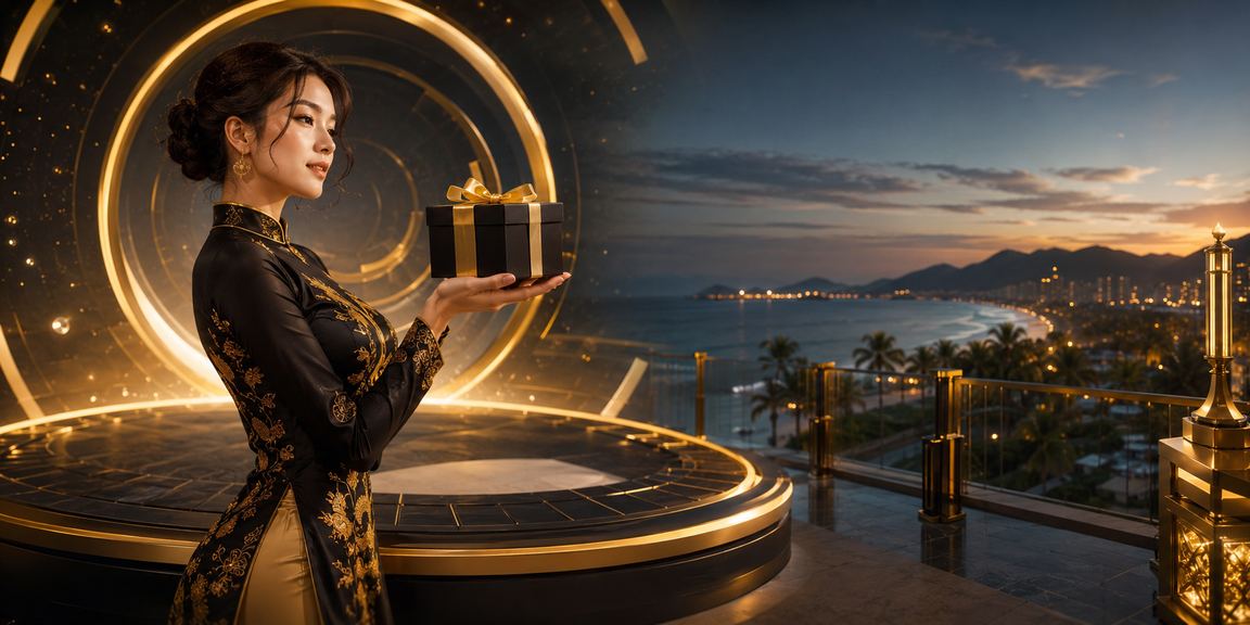 Người dùng xem esports betting tại Đà Nẵng trong trang phục áo dài