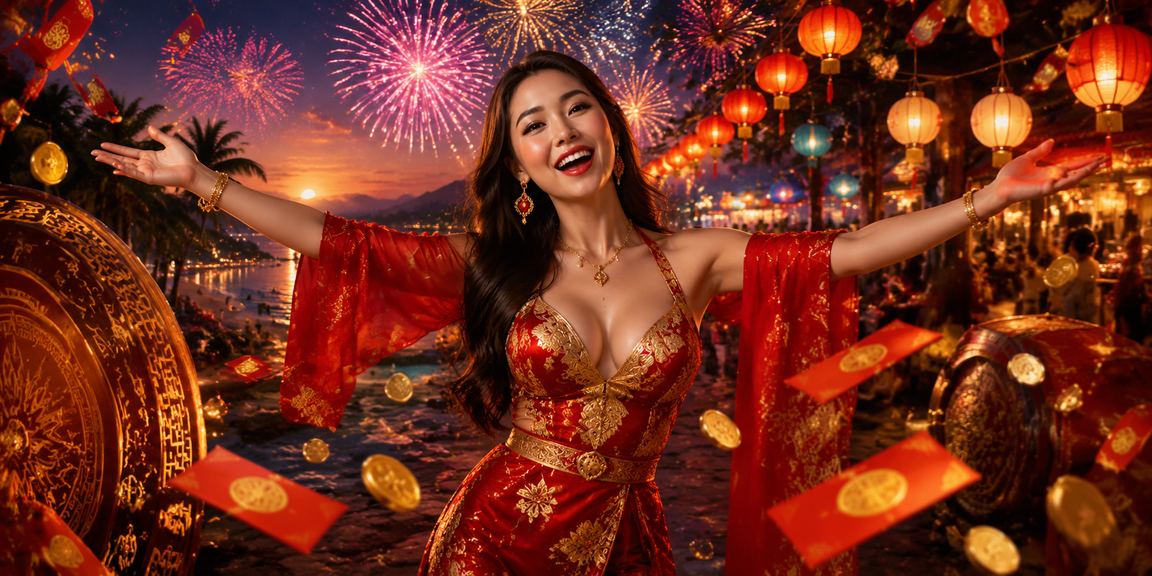 Phong bì đỏ may mắn tại chợ đêm Phú Quốc – không khí nhận thưởng đặc trưng